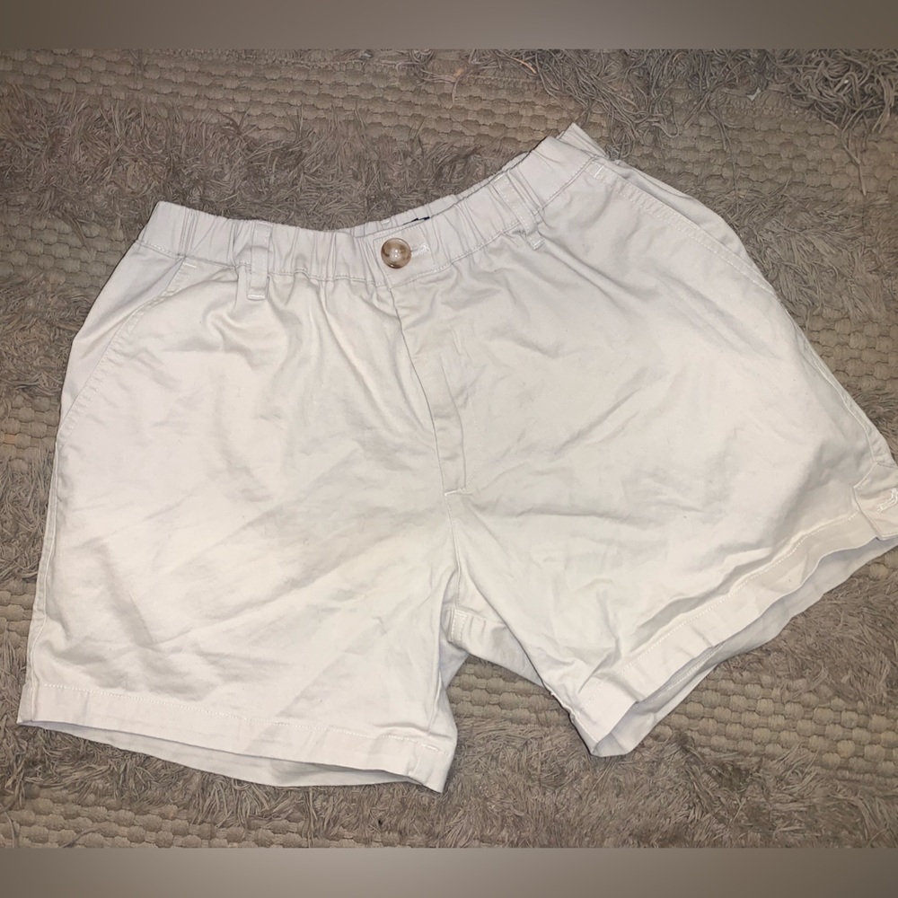 Meripex khaki 5.5 inch inseam shorts